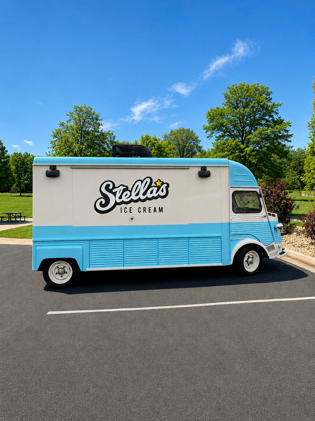 Stella's Citroën ice cream truck
